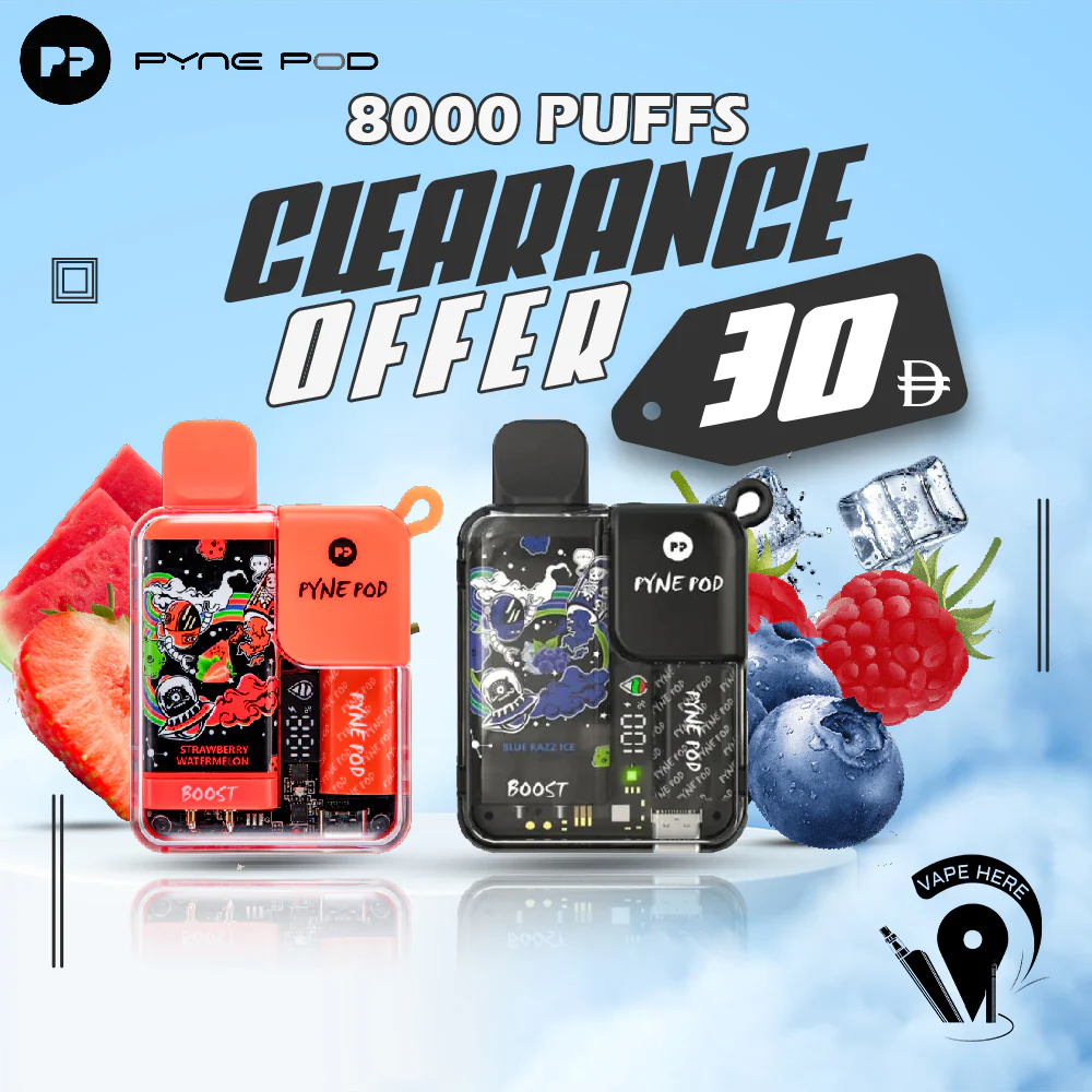 PYNE POD 8500 PUFFS DISPOSABLE VAPE - Image 4