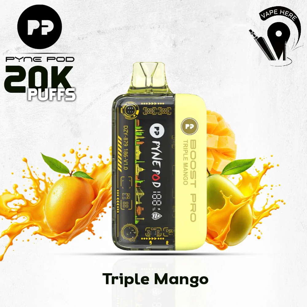 PYNE POD BOOST PRO 20000 PUFFS DISPOSABLE VAPE - Image 20