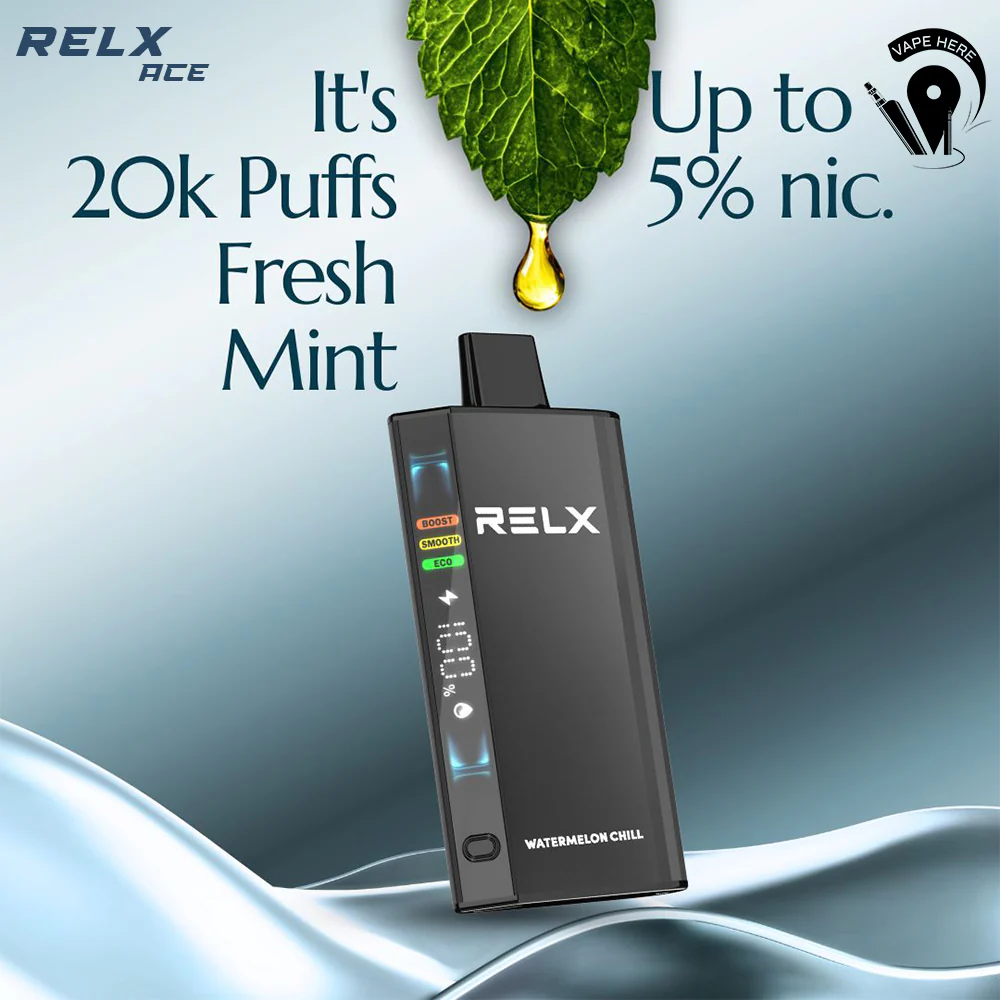 RELX ACE 20K Puffs Disposable Vape - Image 10
