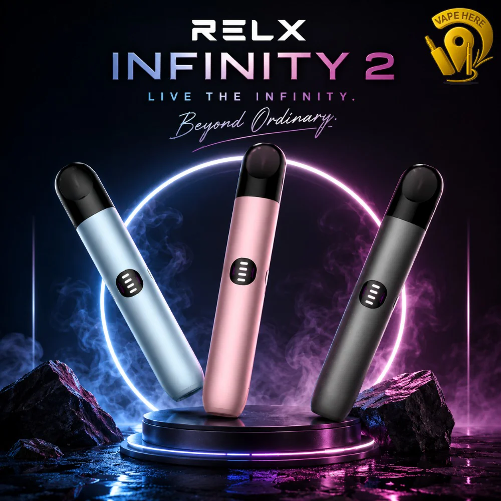 RELX Infinity 2 Device closed Pod System with LED Indicator - Image 2