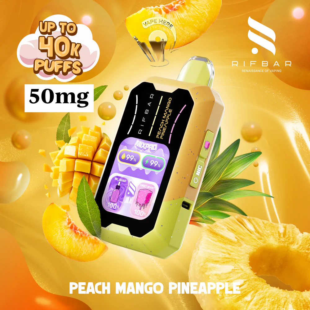 RIFBAR MIX PRO 40K PUFFS Disposable Vape - Image 18