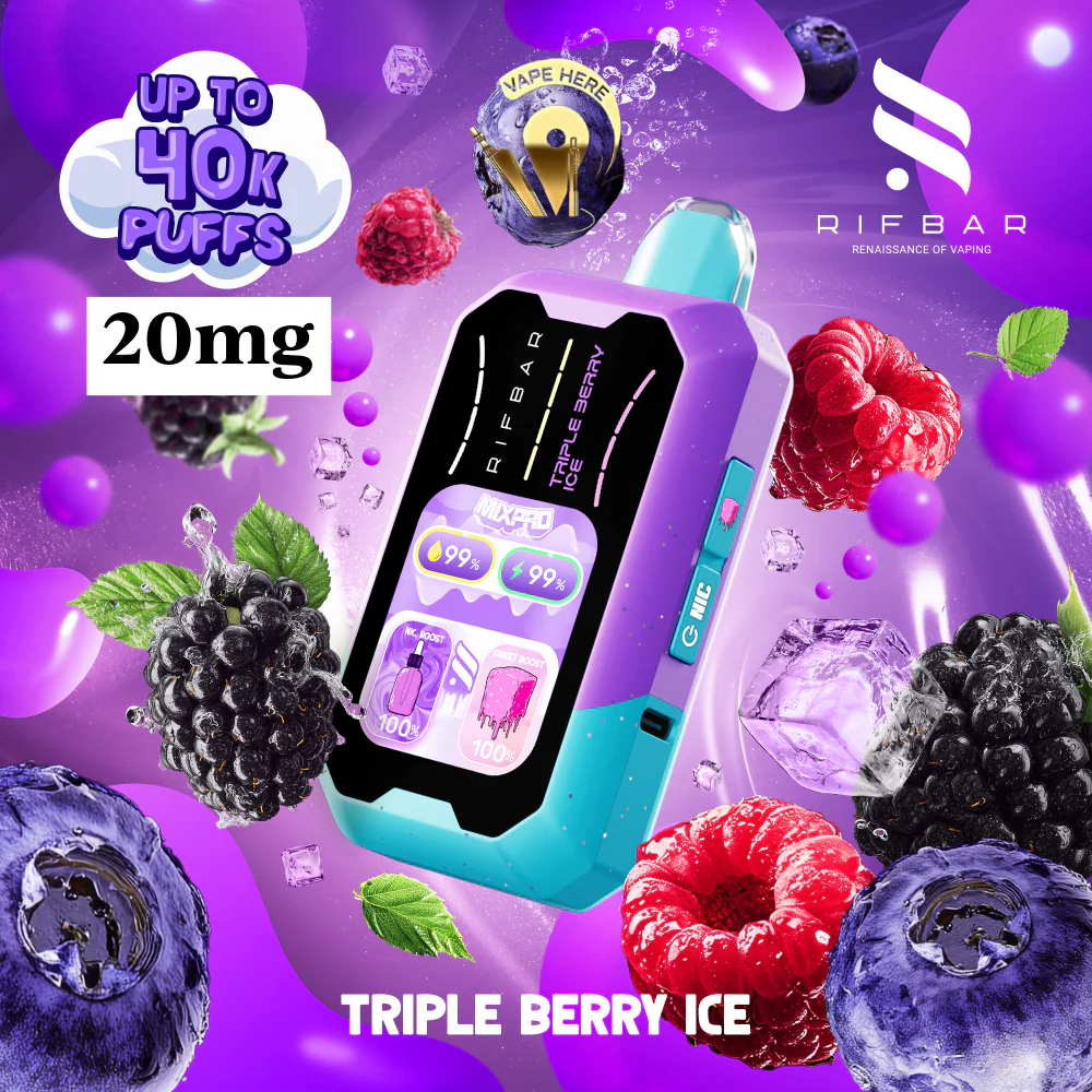RIFBAR MIX PRO 40K PUFFS Disposable Vape - Image 21