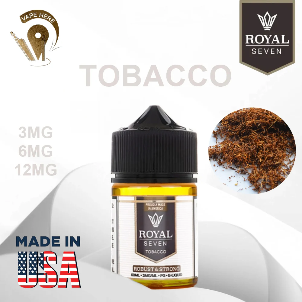 Royal Seven Tobacco Robust Strong 60ml E-Liquid