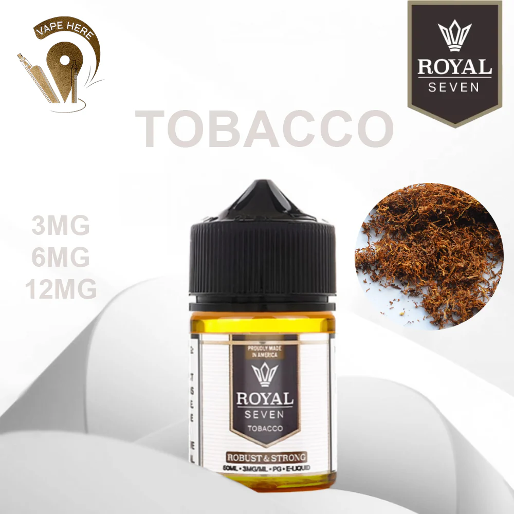 Royal Seven Tobacco Robust Strong 60ml E-Liquid - Image 2