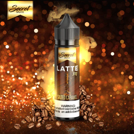 Salted Caramel LATTE 60ML- Secret Sauce - Image 2