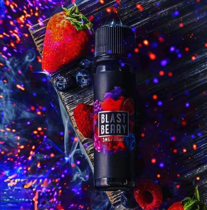Sam Vapes Blast Berry 60ml E Liquid - Image 4