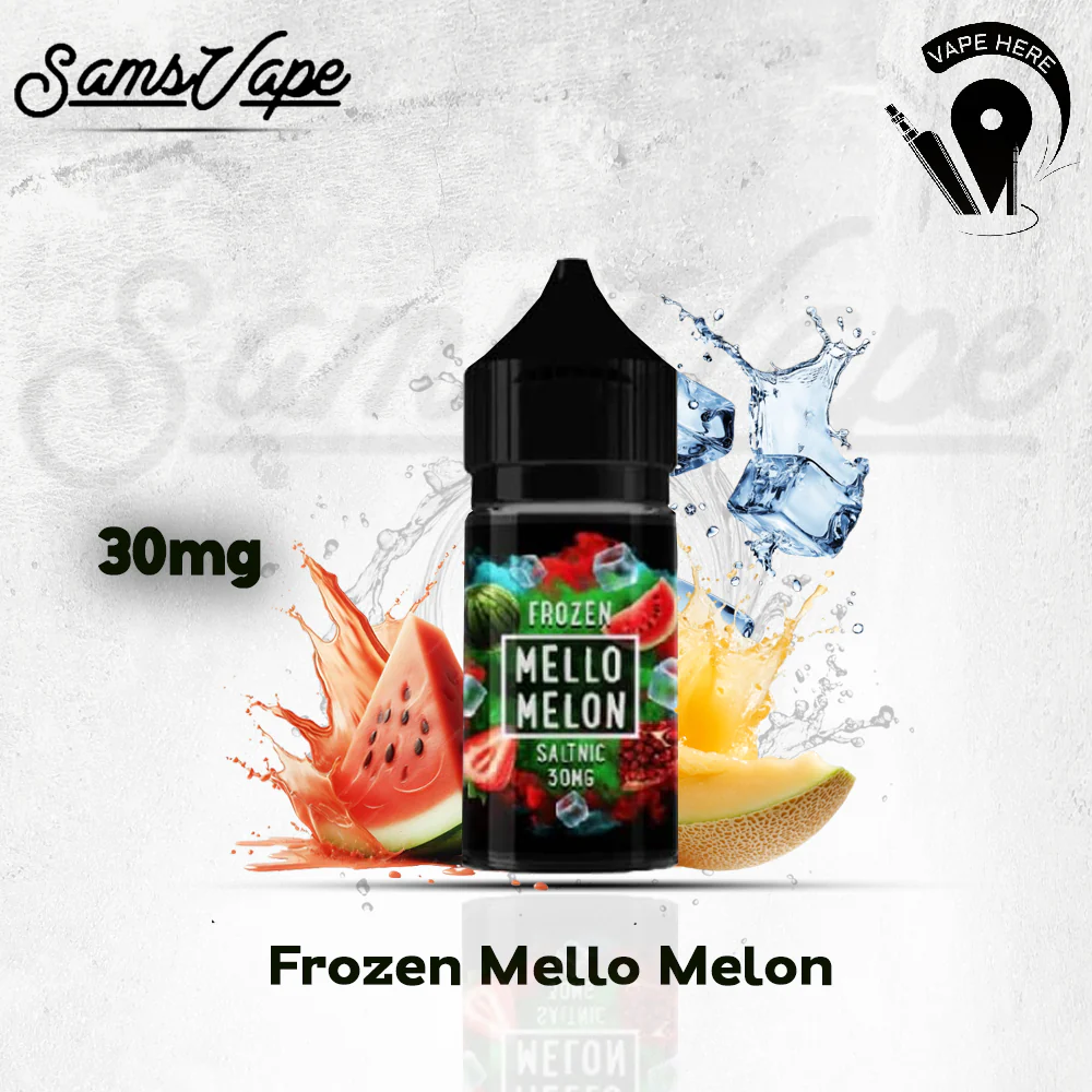 Sam Vapes Frozen Mello Melon 30ml Saltnic - Image 3