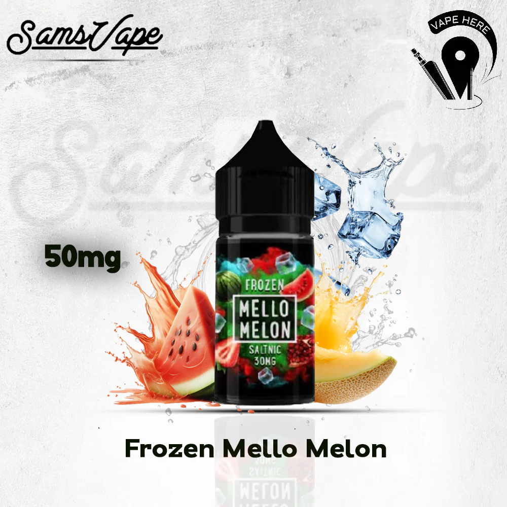 Sam Vapes Frozen Mello Melon 30ml Saltnic - Image 4