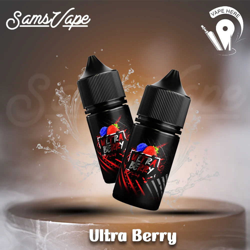 Sam Vapes Ultra Berry 30ml Saltnic - Image 2