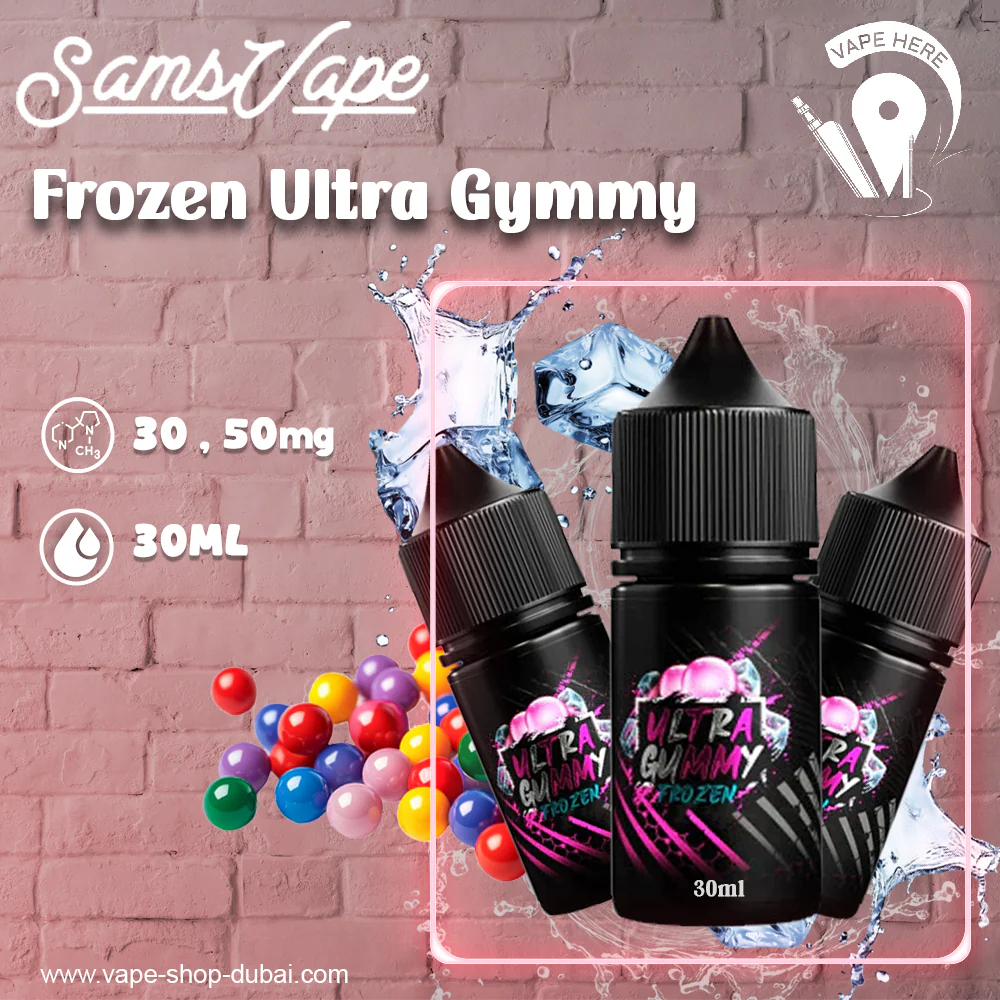 Sam Vapes Ultra Gummy Frozen 30ml Saltnic