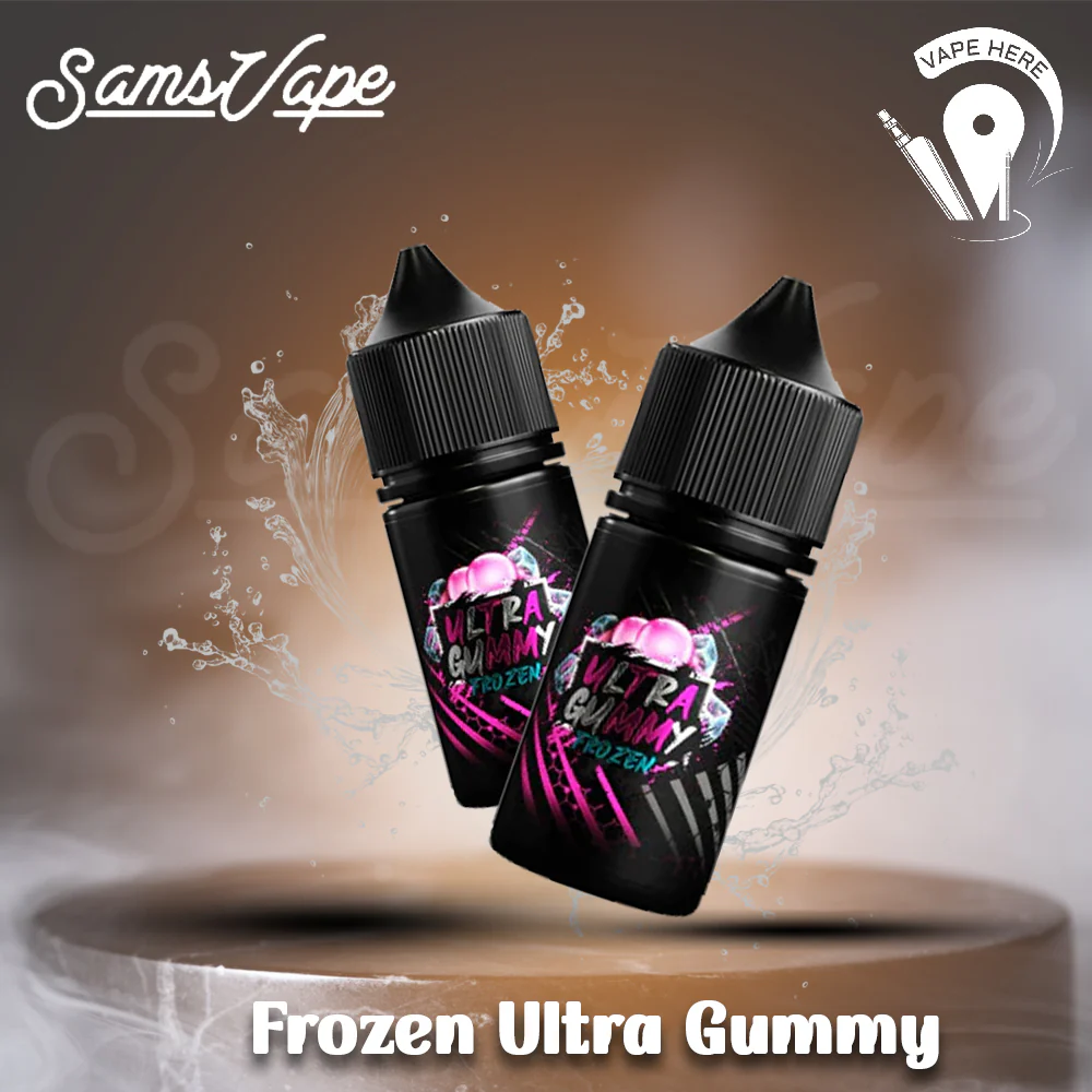Sam Vapes Ultra Gummy Frozen 30ml Saltnic - Image 2