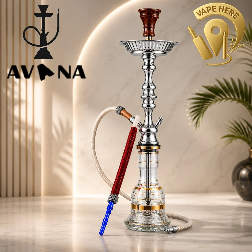 SHISHA AVANA NO30 LUXE – Premium Traditional Shisha 75CM - Image 3