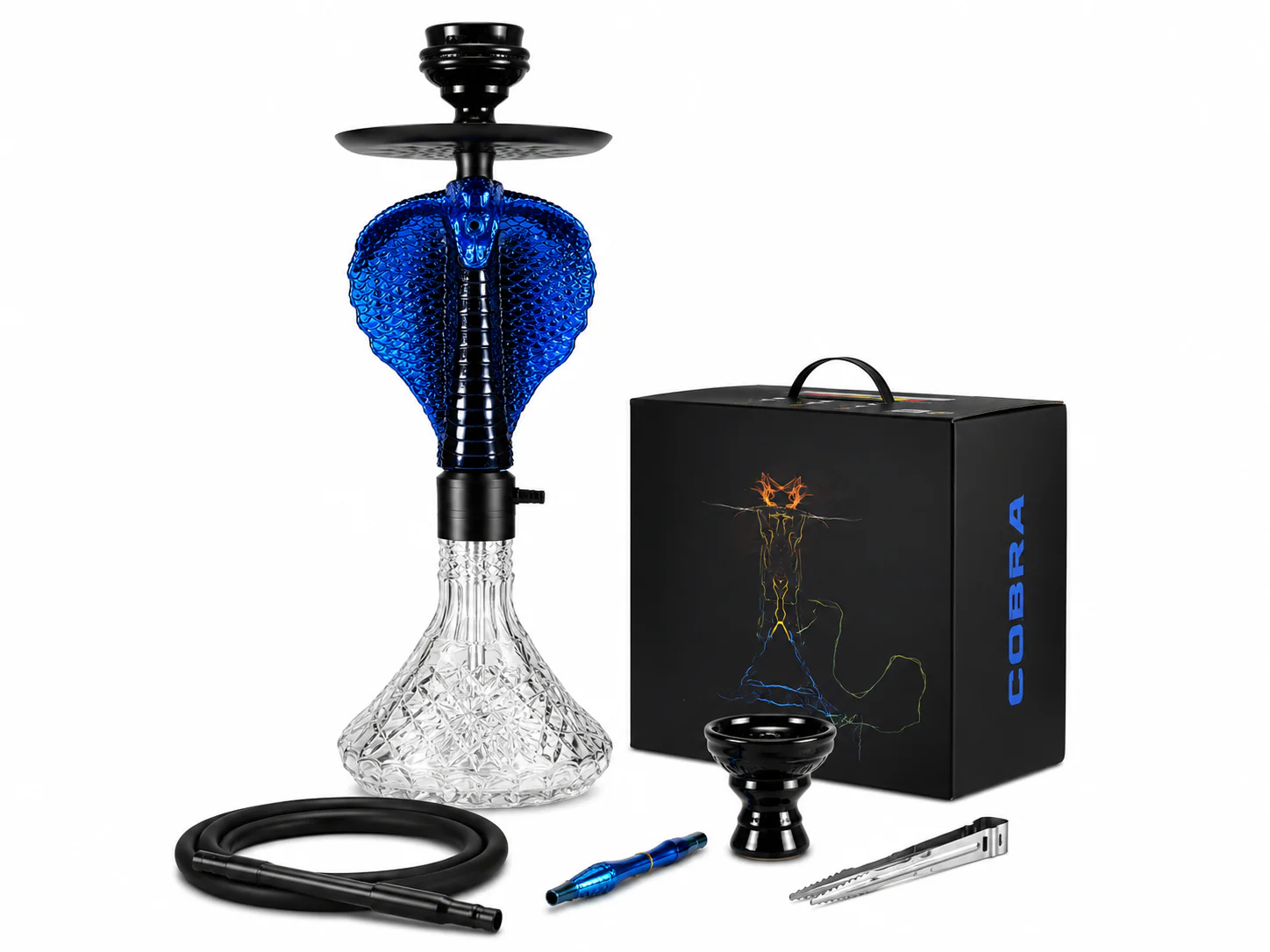 Shisha Cobra SL 241104 β Premium Traditional Cobra Hookah 50CM ππ¨ - Image 4