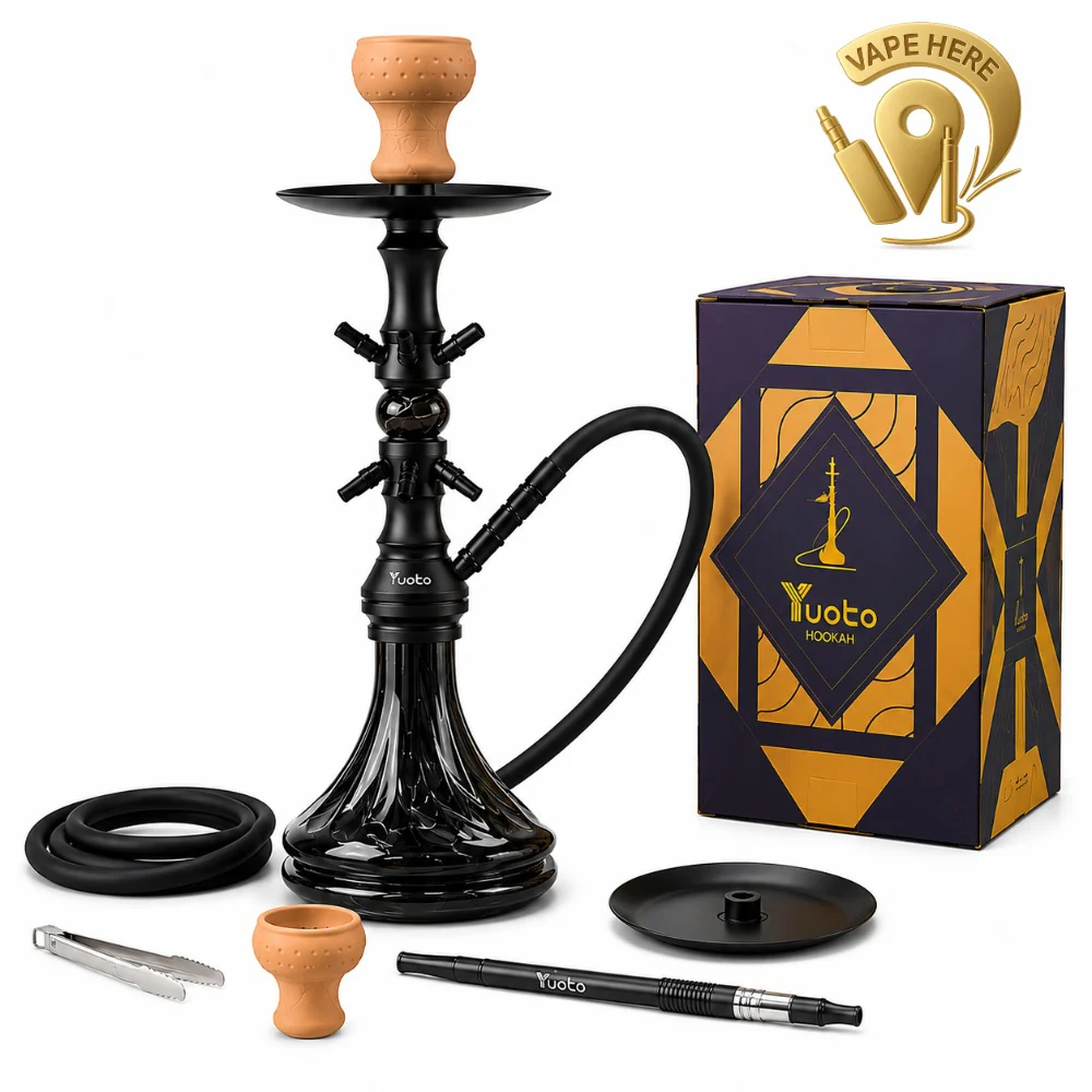 SHISHA YUOTO 2312 JUPITER 🪐 – Premium Traditional Hookah 55CM - Image 3