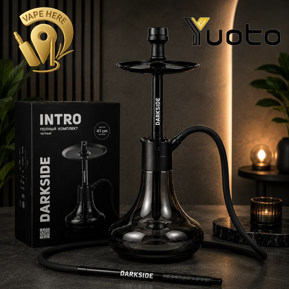 SHISHA YUOTO DARKSIDE ๐ฅ โ Premium Traditional Hookah 41CM - Image 2
