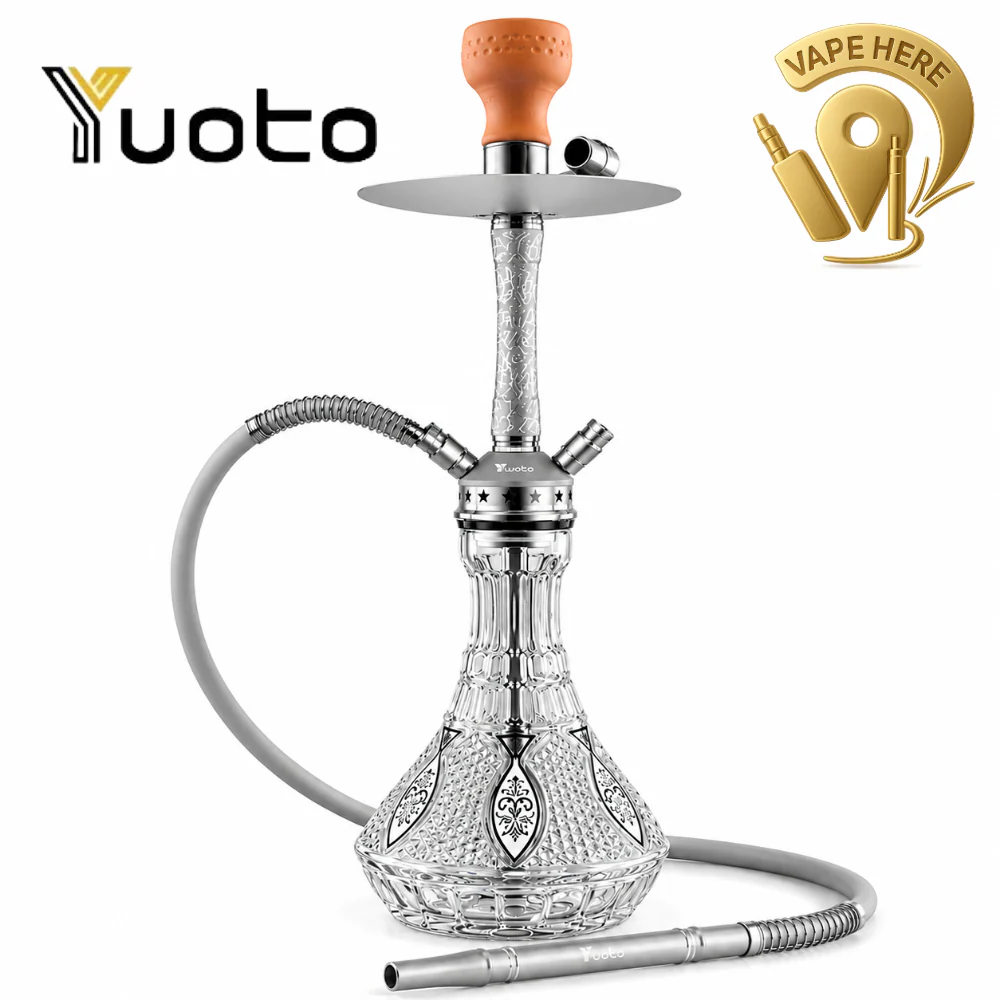 SHISHA YUOTO Luxury 2506 🏺  – Premium Traditional Hookah 60CM - Image 4