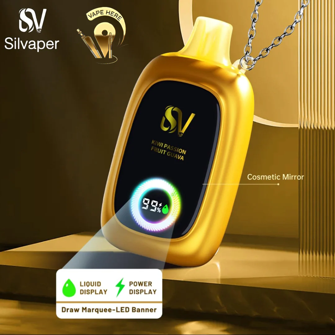 Silvaper 14000 Puffs Disposable Vape LED Display - Image 3