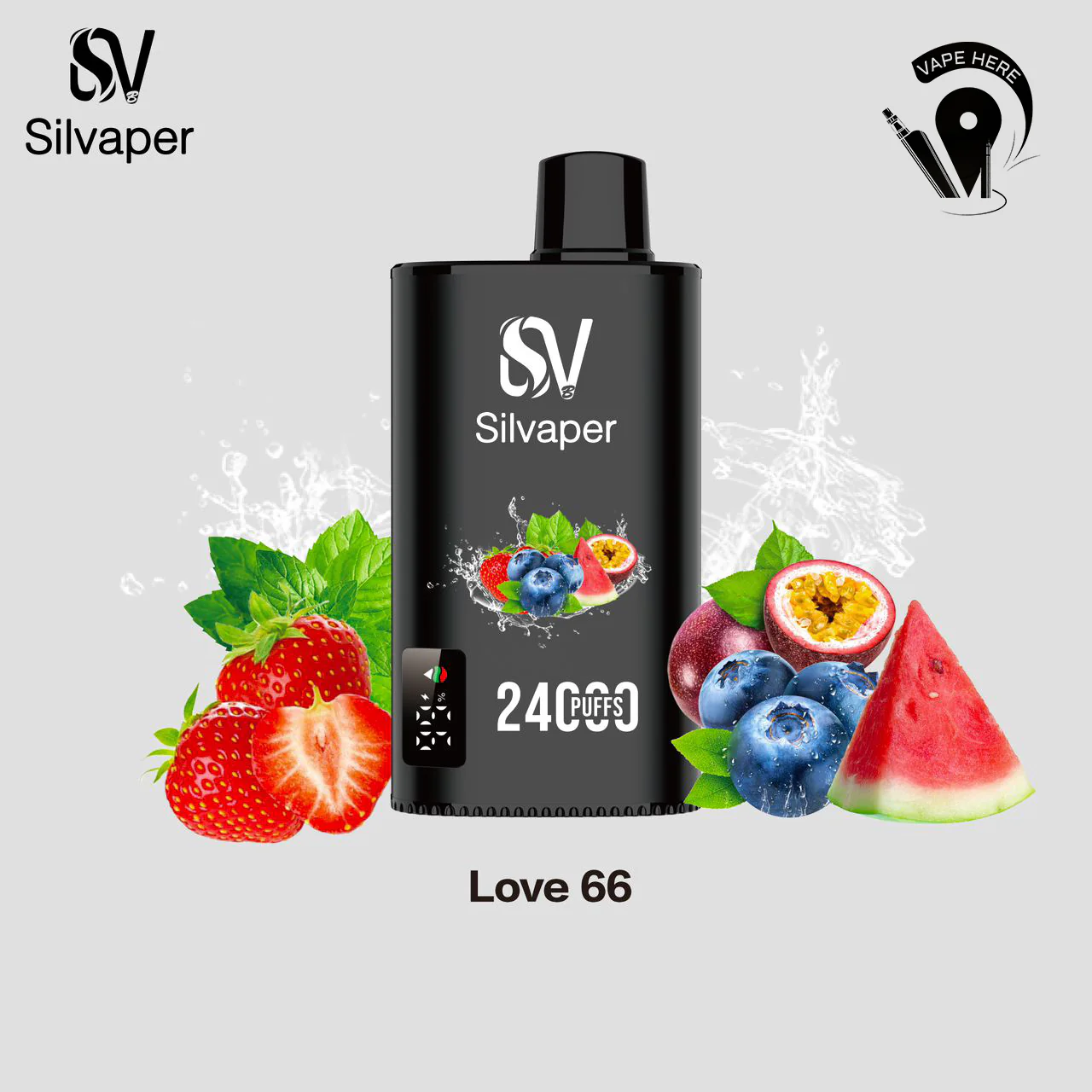SILVAPER 24000 PUFFS DISPOSABLE VAPE - Image 17