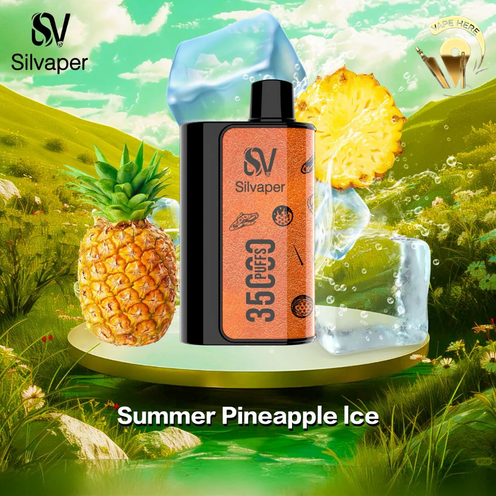 SILVAPER 35K PUFFS DISPOSABLE VAPE 20MG - Image 3