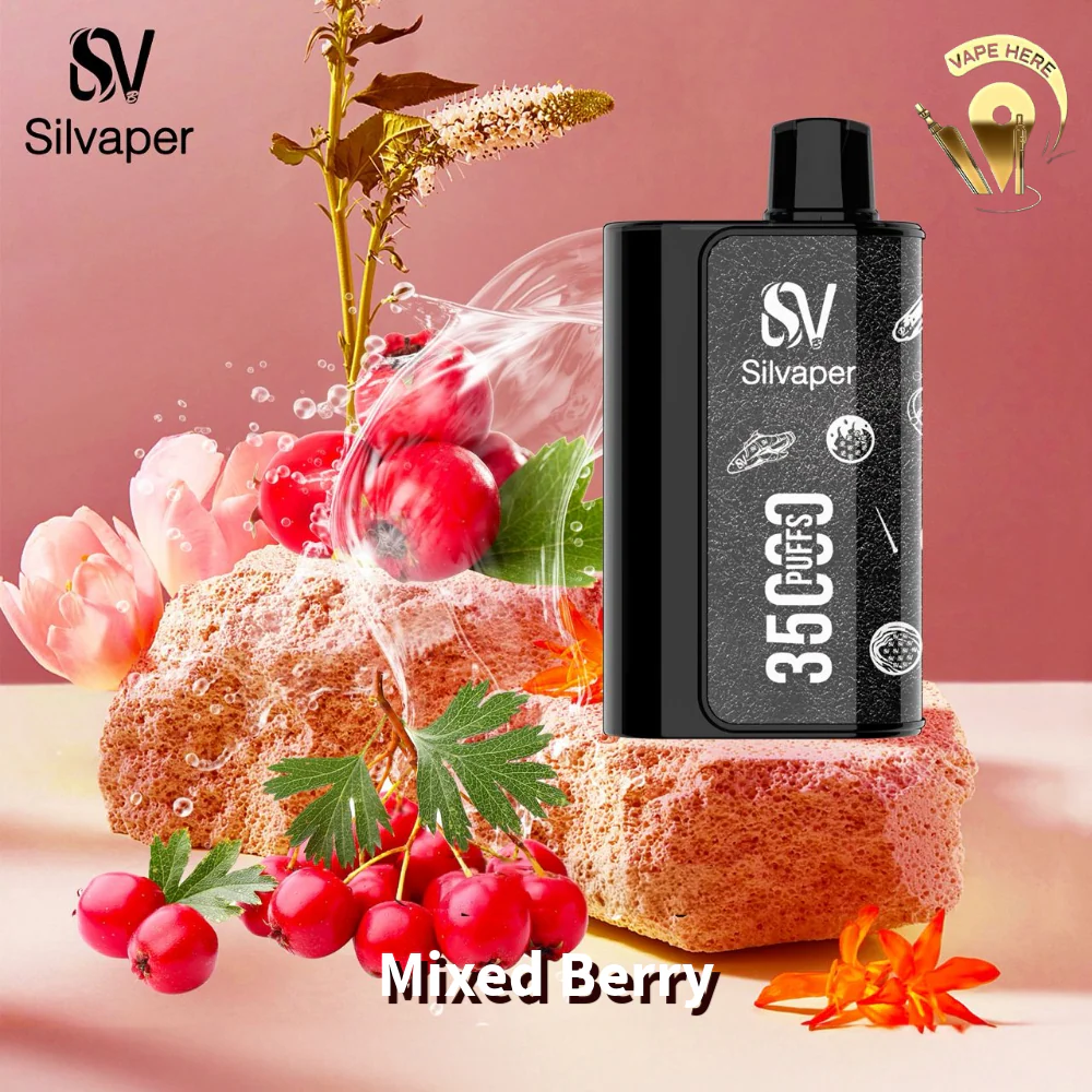 SILVAPER 35K PUFFS DISPOSABLE VAPE 20MG - Image 4