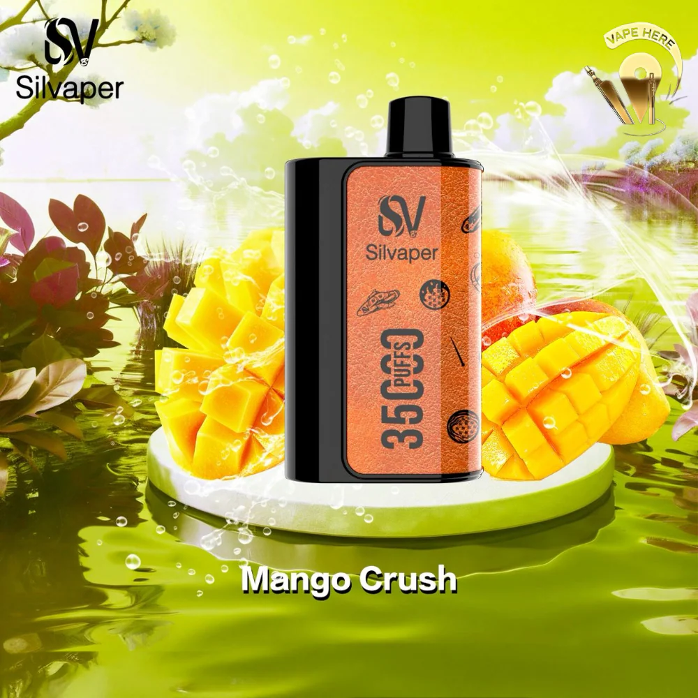 SILVAPER 35K PUFFS DISPOSABLE VAPE 20MG - Image 5