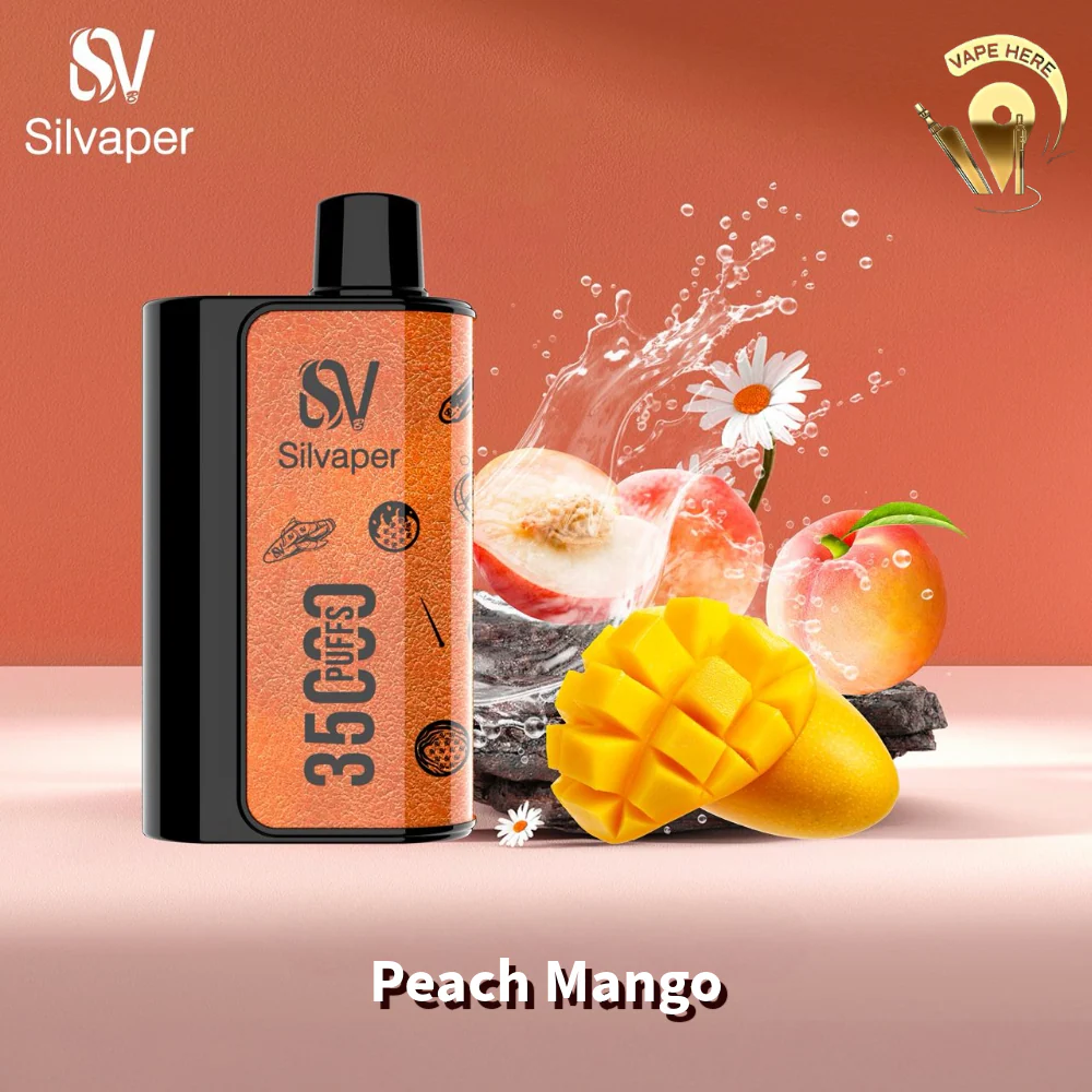 SILVAPER 35K PUFFS DISPOSABLE VAPE 20MG - Image 6