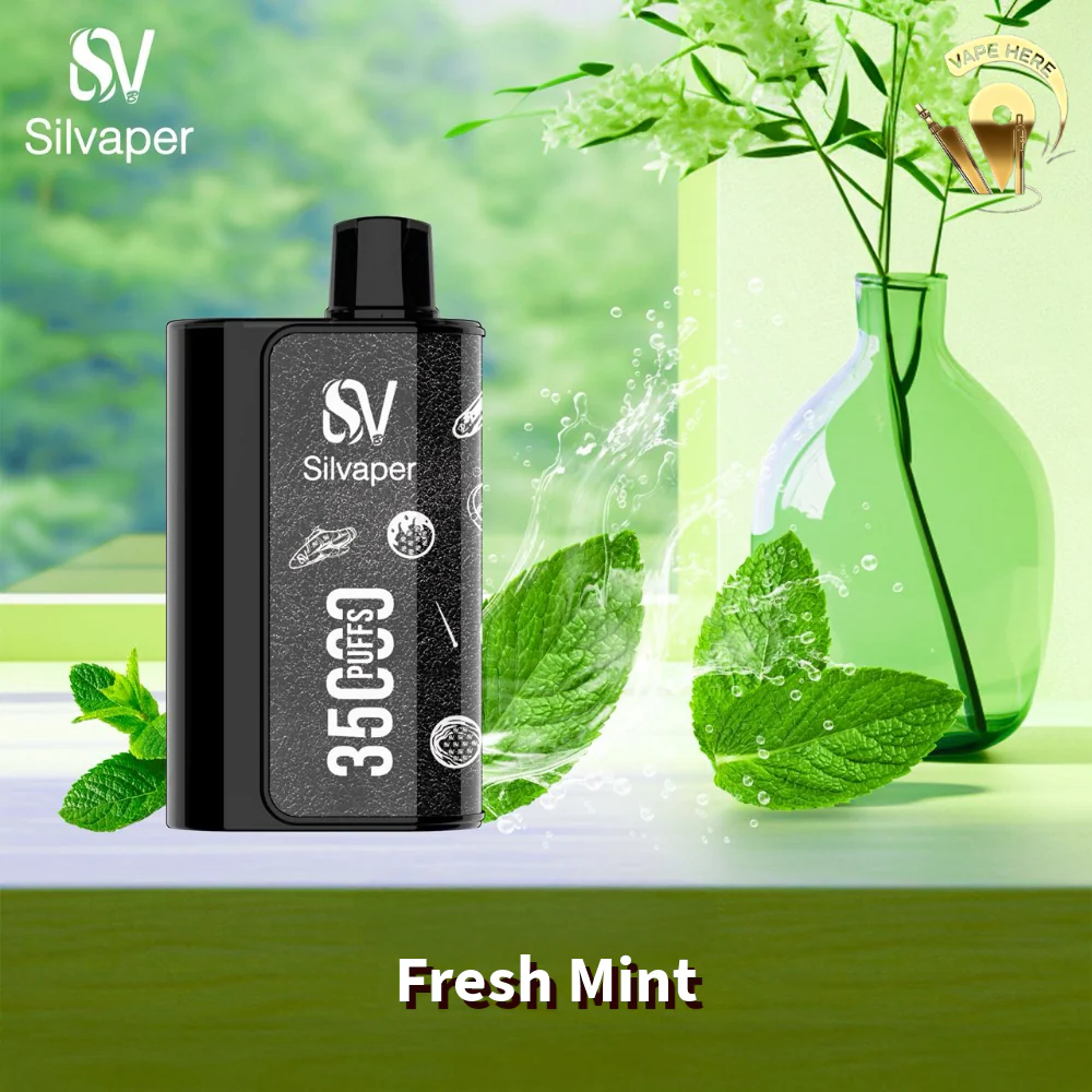 SILVAPER 35K PUFFS DISPOSABLE VAPE 20MG - Image 9