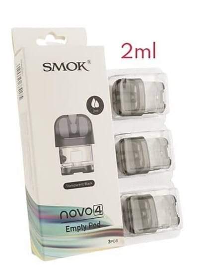SMOK NOVO 4 REPLACEMENT POD 2ML-3PCS (Without Coils) - Image 3