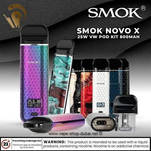 SMOK NOVO X Pod Kit - 800mAh 25W - Image 3