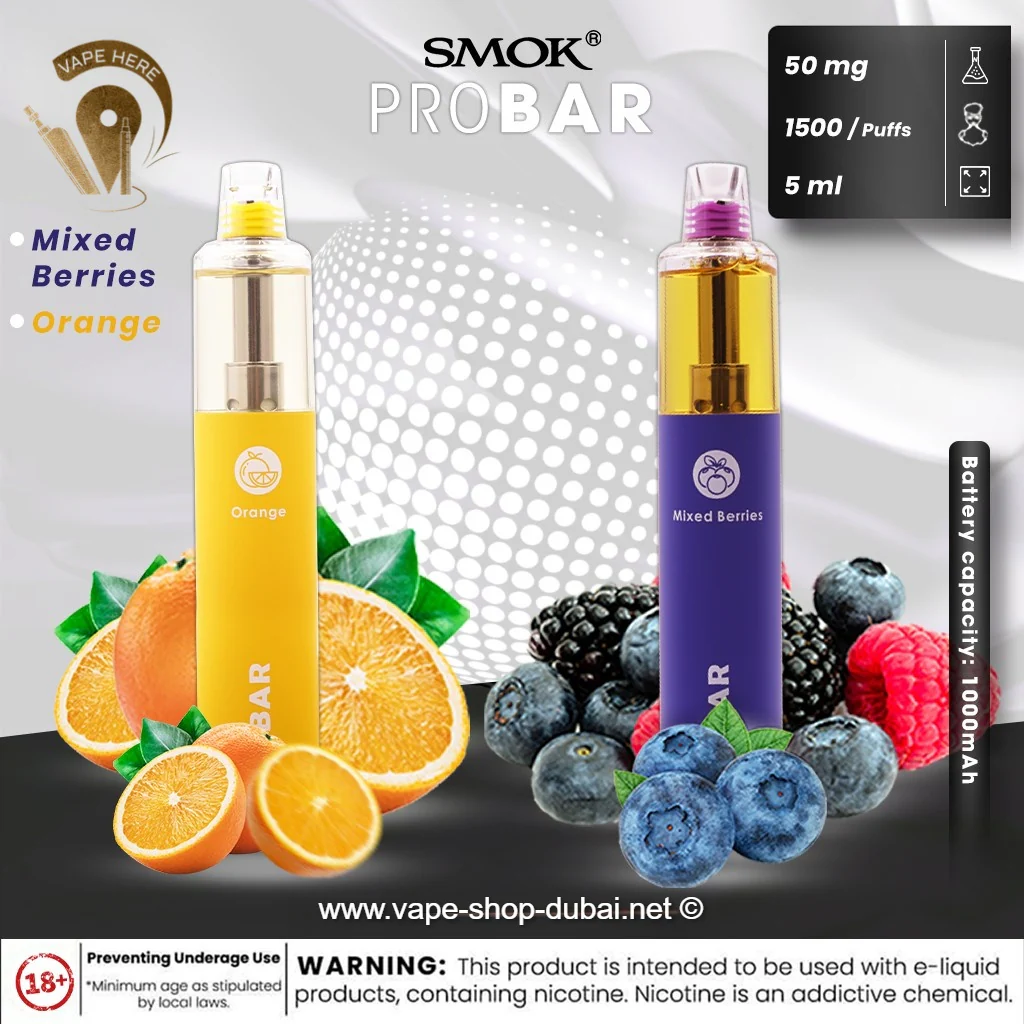 SMOK Pro Bar Disposable Vape Kit (1500 Puffs) - Image 4