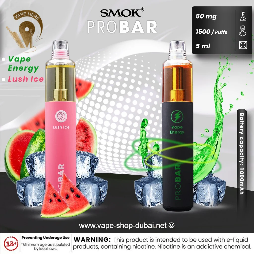 SMOK Pro Bar Disposable Vape Kit (1500 Puffs) - Image 5