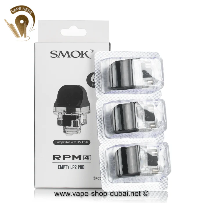 SMOK RPM 4 Replacement Empty Pod Cartridge RPM/LP2 5ml (3pcs/pack)