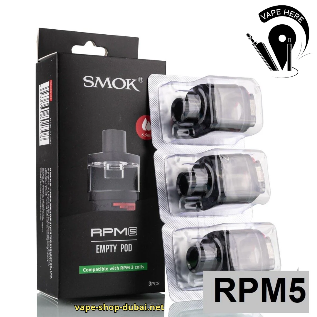 SMOK RPM 5 Empty Pod 6.5ML - Image 2