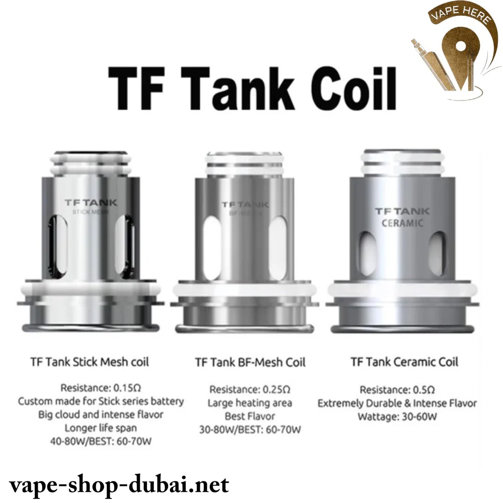 Smok TF Tank Replacement Coils - 3 pcs/pack - Image 4