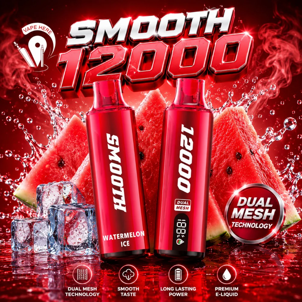 SMOOTH WHALE 12000 Puffs Disposable Vape 20mg - Image 15