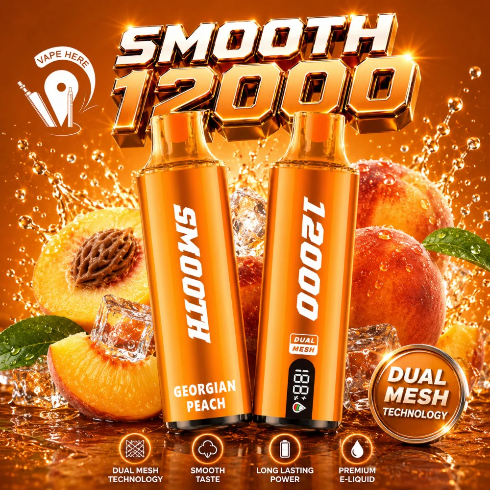 SMOOTH WHALE 12000 Puffs Disposable Vape 20mg - Image 5