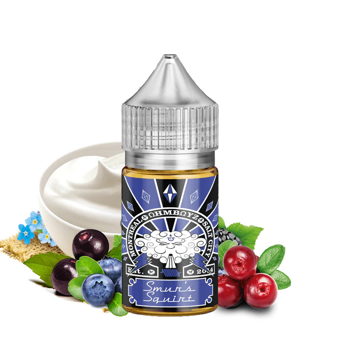 Smur’s Squirt 30ml SaltNic - by Ohmboyz Drip City - Image 2