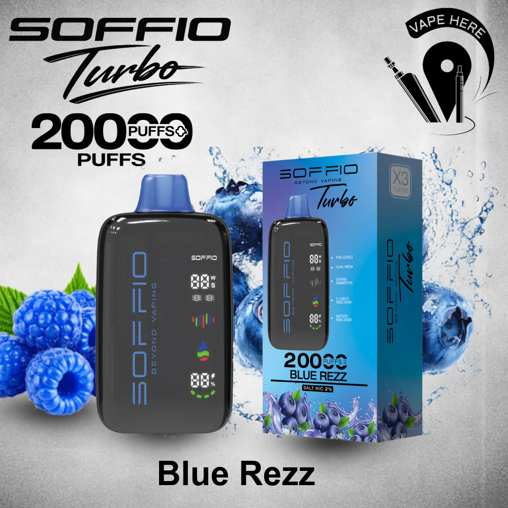 SOFFIO TURBO 20K Disposable Vape - Image 3
