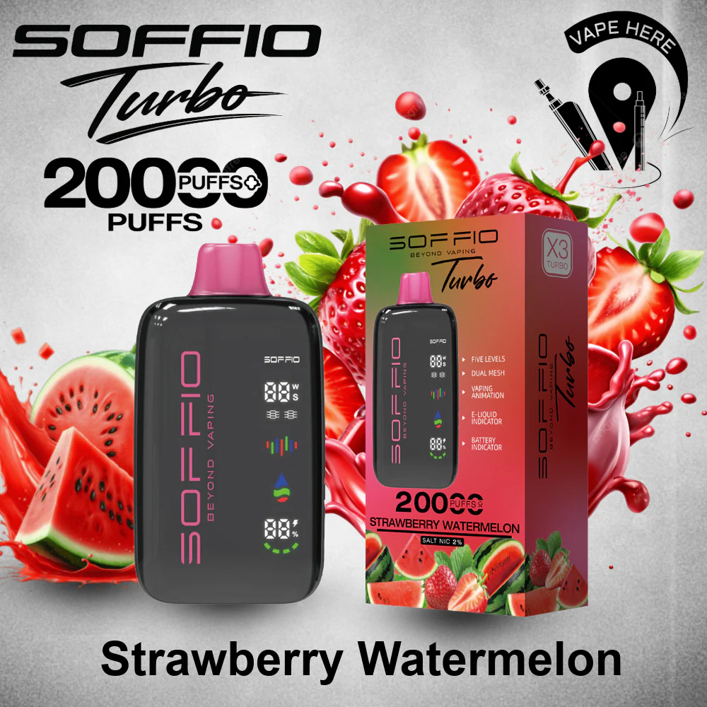SOFFIO TURBO 20K Disposable Vape - Image 9