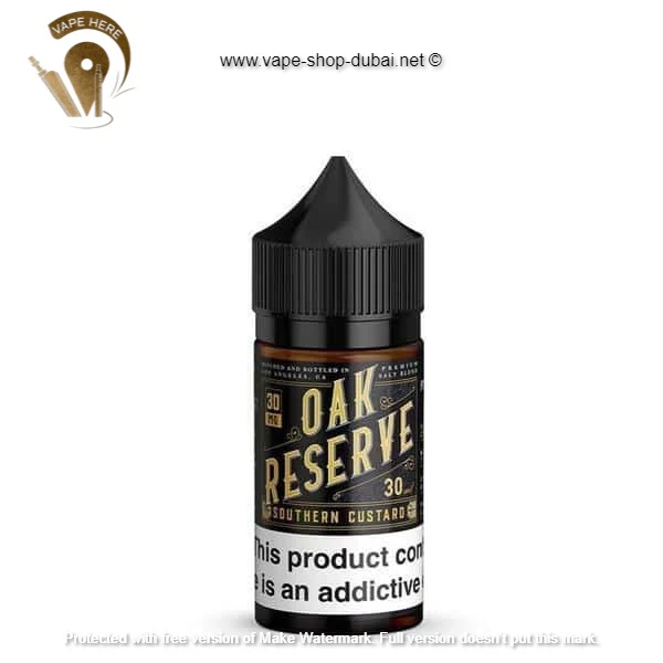 Southern Custard 30ml Saltnic by Oak Reserve