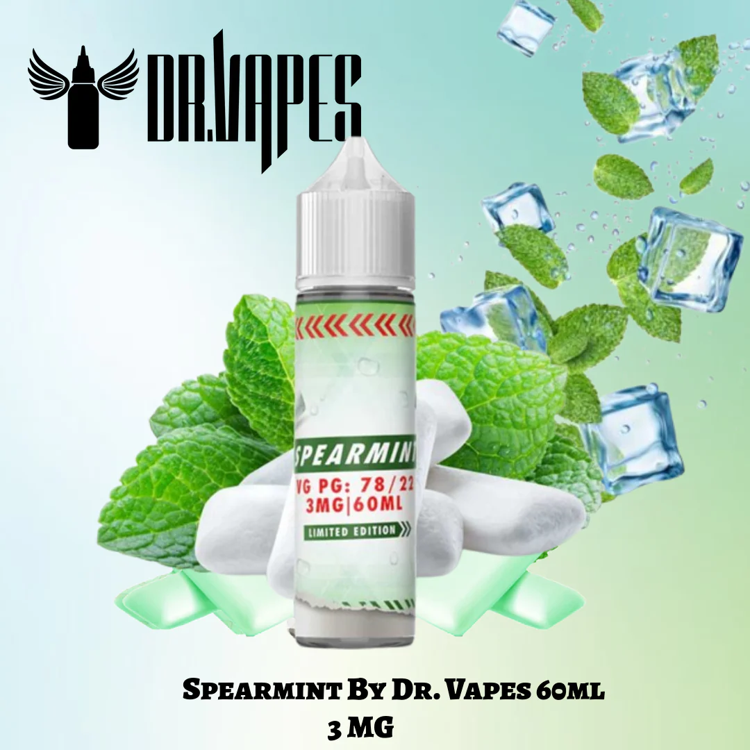Spearmint By Dr. Vapes 60ml E-liquid 3MG