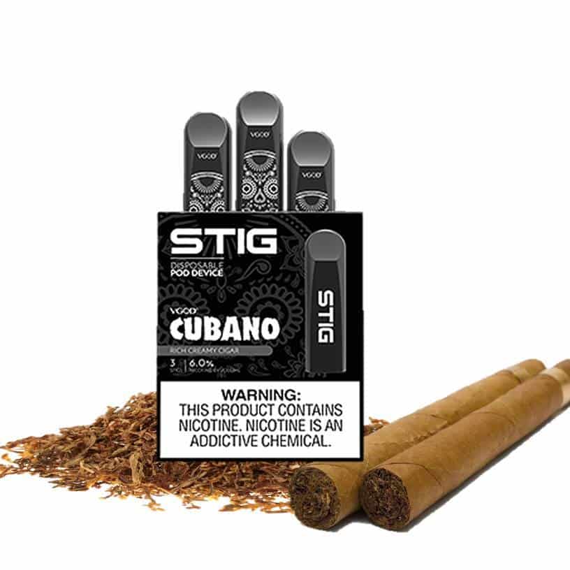 STIG Disposable Pod by VGOD ( American Version ) - CUBANO - Image 6