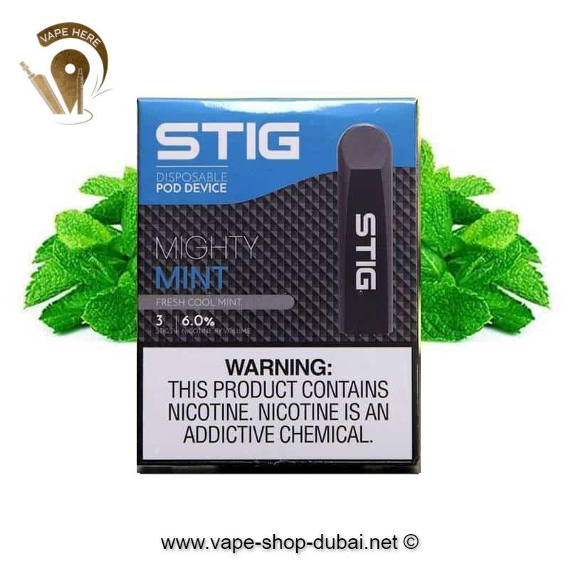 STIG Disposable Pod by VGOD ( American Version ) - MIGHTY MINT - Image 4