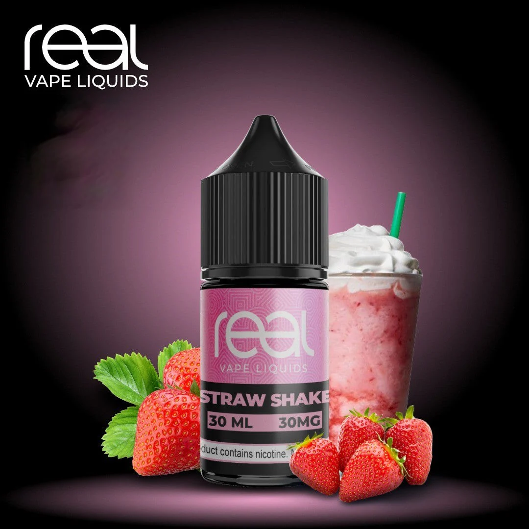 STRAW SHAKE - REAL VAPE SALTNIC 30ml - Image 2