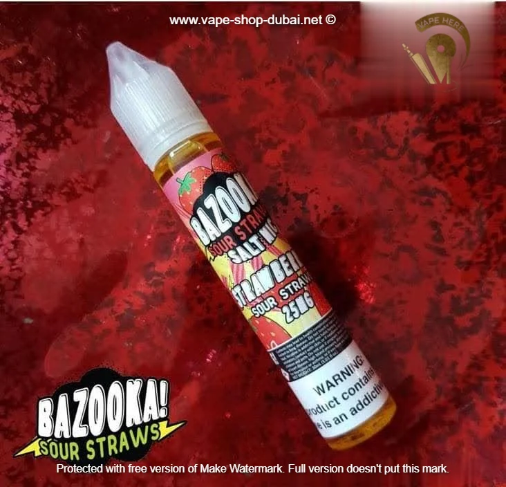 Strawberry 30ml SaltNic by Bazooka - Image 3