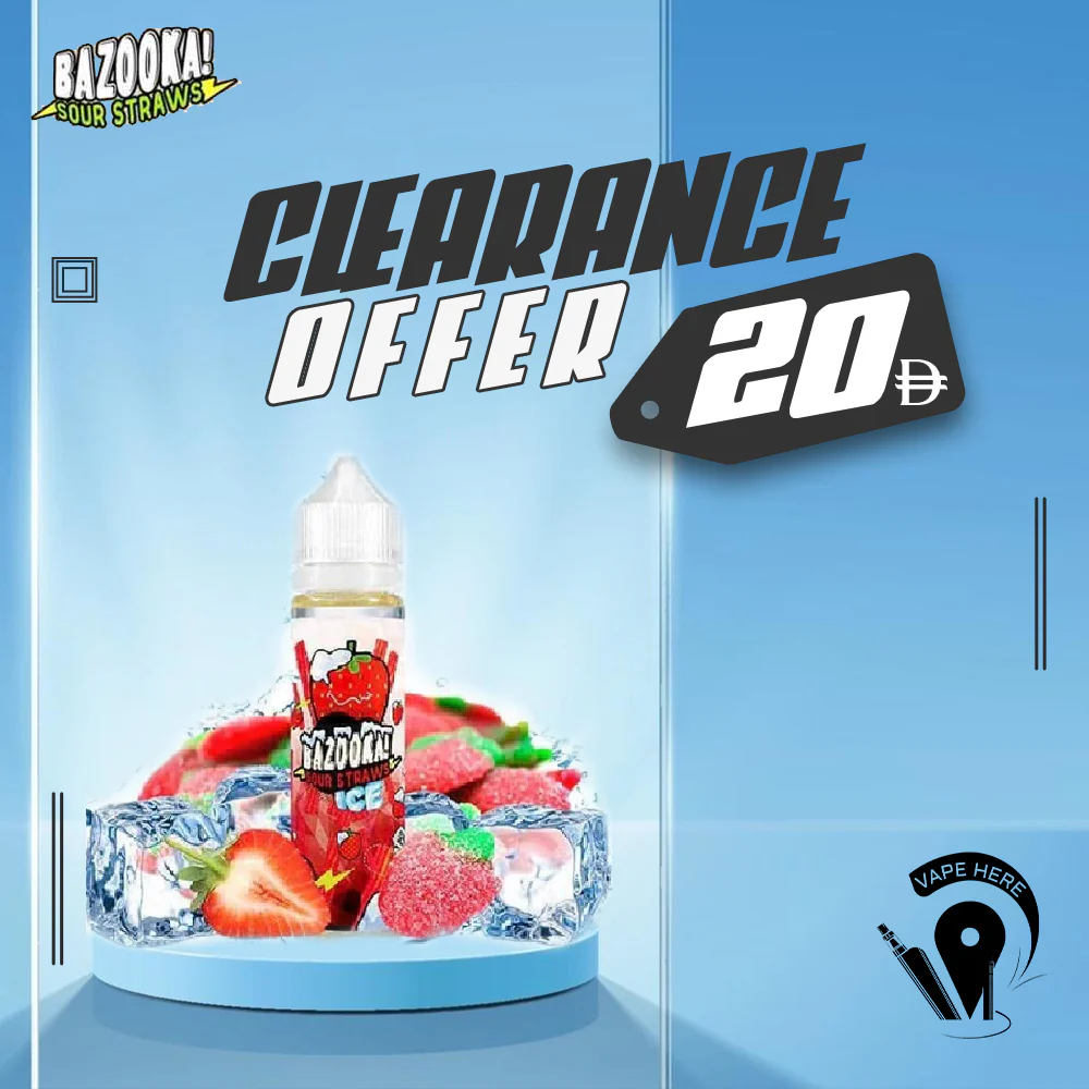 Strawberry Sour Ice - Bazooka