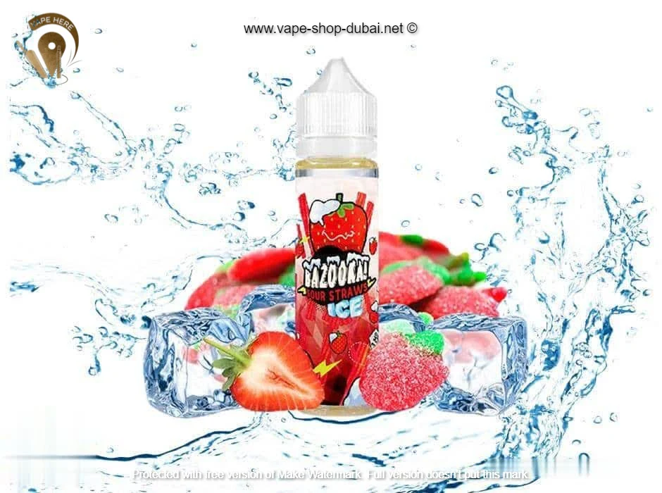 Strawberry Sour Ice - Bazooka - Image 3