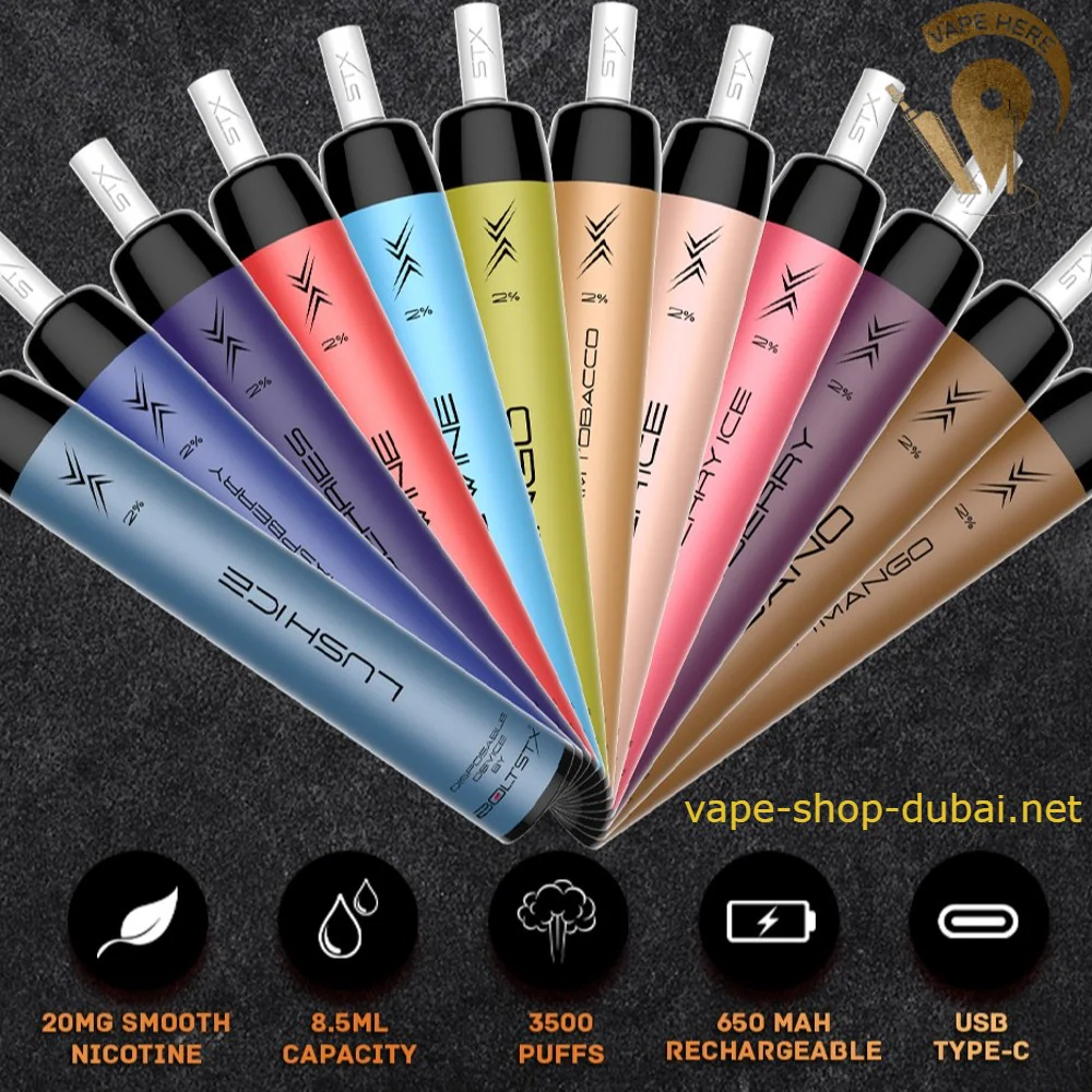 STX - BOLTSTX DISPOSABLE VAPE 3500 PUFFS - Image 4