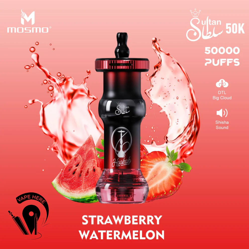 Sultan Shisha 50K Puffs MOSMO Hookah - EShisha Disposable Vape - Image 7