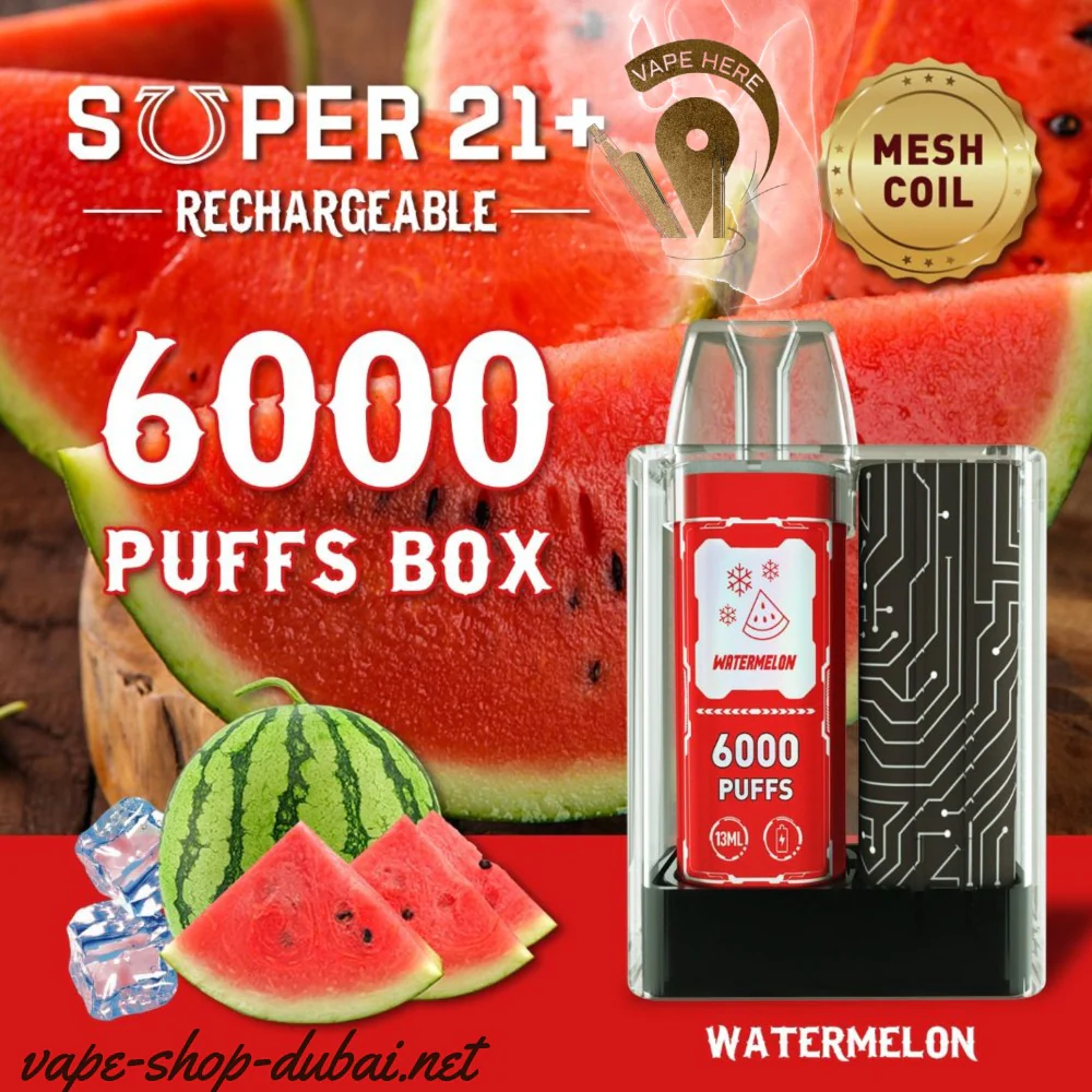 SUPER 21+ 6000 Puffs Disposable Kit - Image 10